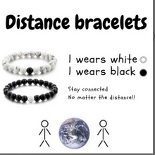 Load image into Gallery viewer, Distance bracelets/2pcs
