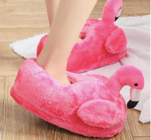 Load image into Gallery viewer, Flamingo Slippers