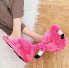 Load image into Gallery viewer, Flamingo Slippers