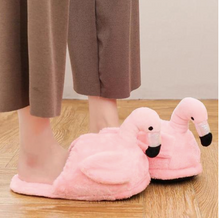 Load image into Gallery viewer, Flamingo Slippers
