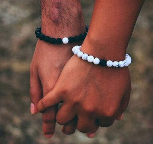 Distance bracelets/2pcs